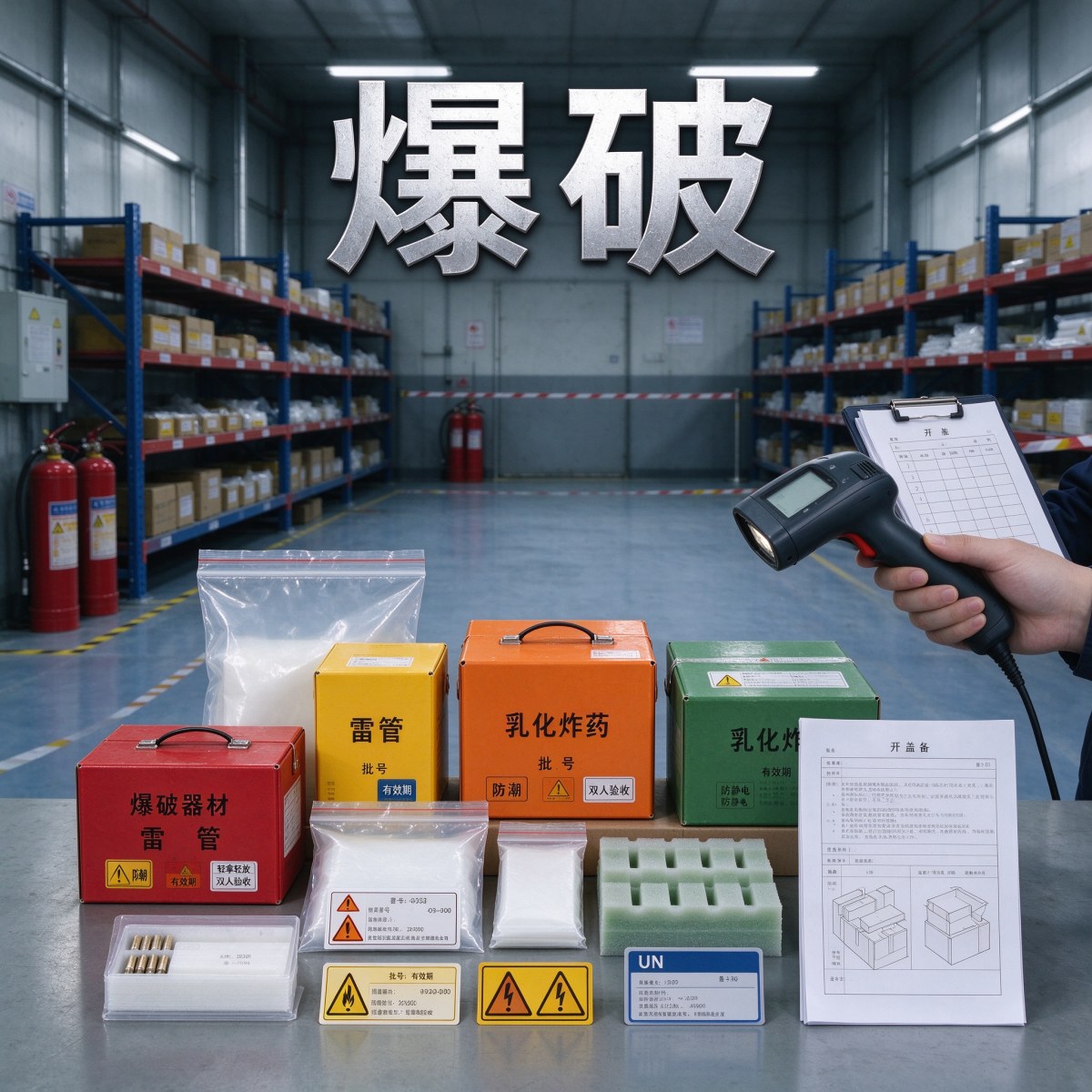 箱子上的“安全密码”：爆破器材包装与标识里藏着什么？